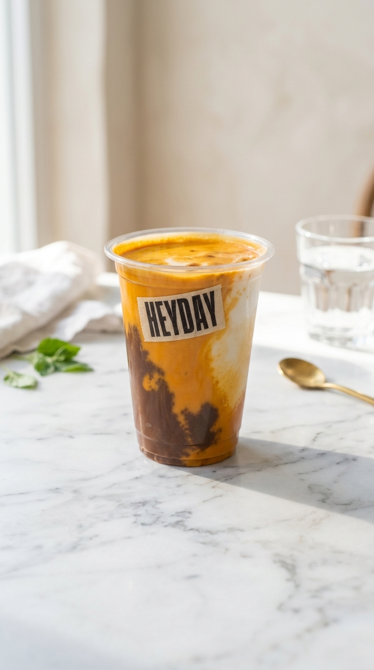 Orange Probiotic Date Smoothie